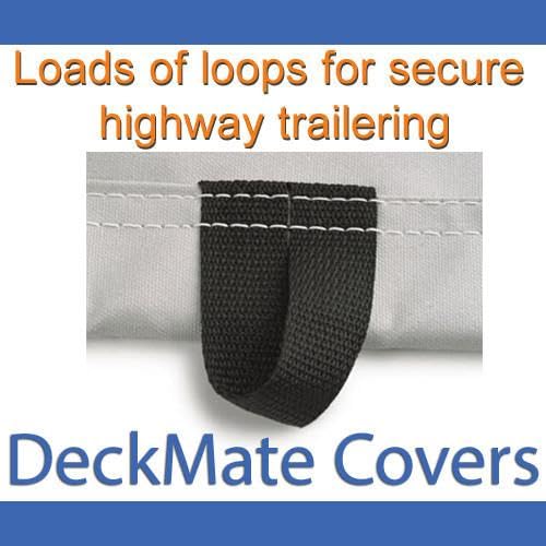 14' - 16' Pontoon Boat Cover 600D Polyester G8543