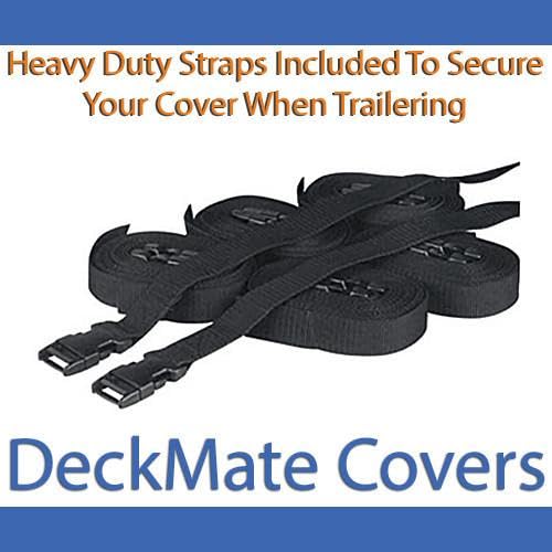 14' - 16' Pontoon Boat Cover 600D Polyester G8543