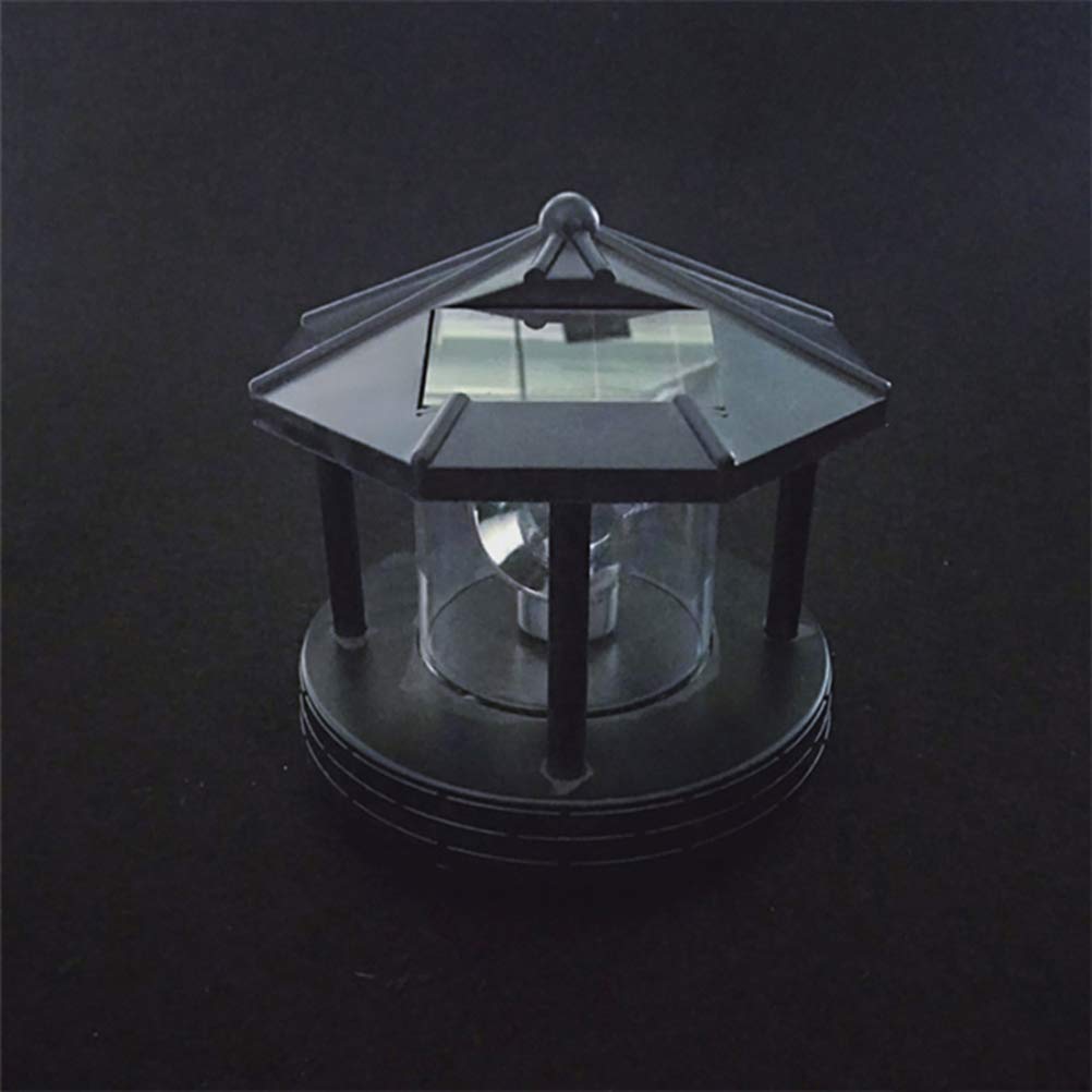 Solar Powered Rotating Lighthouse Decorative Light N66076
