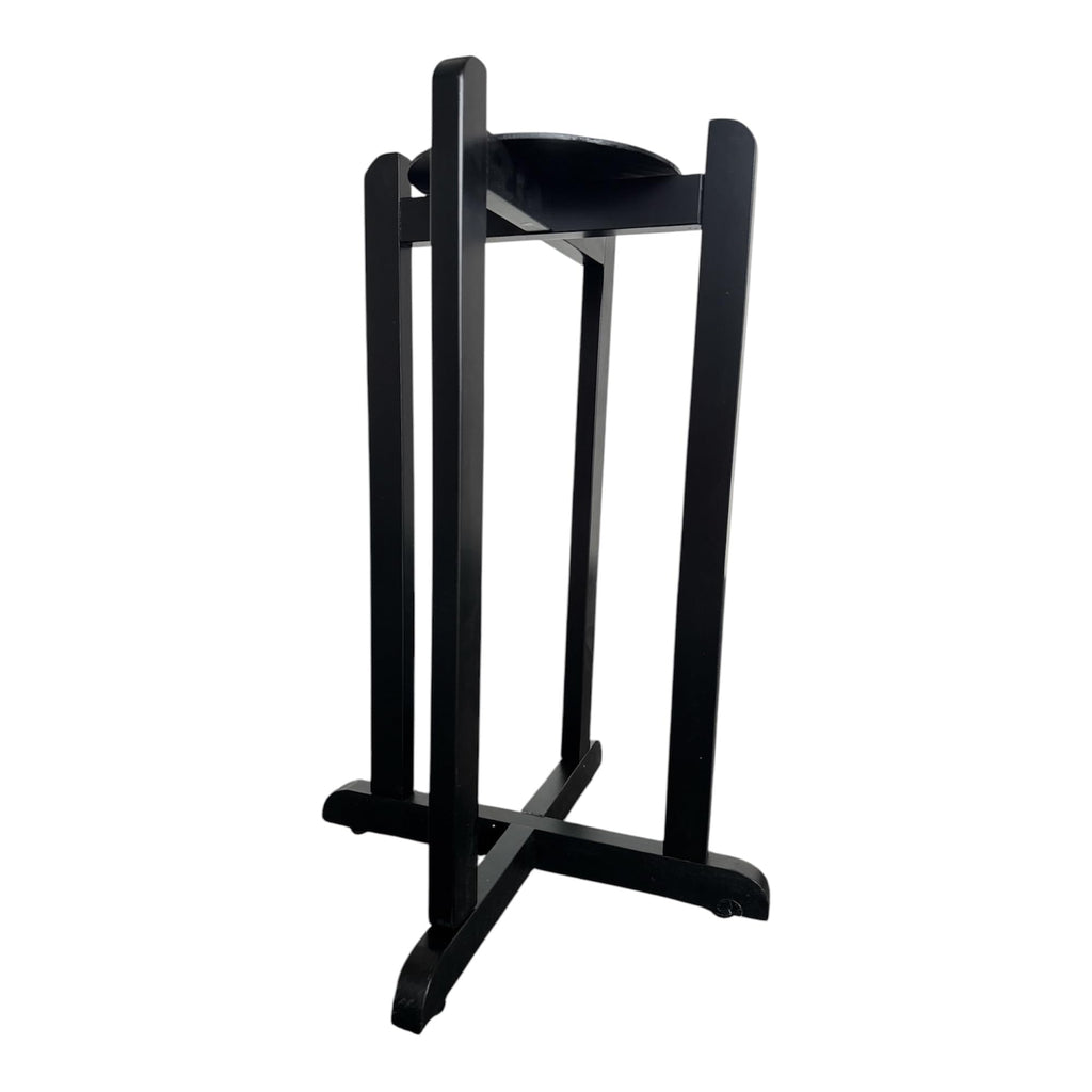 27" Black Wood Floor Stand for Water Dispenser L593