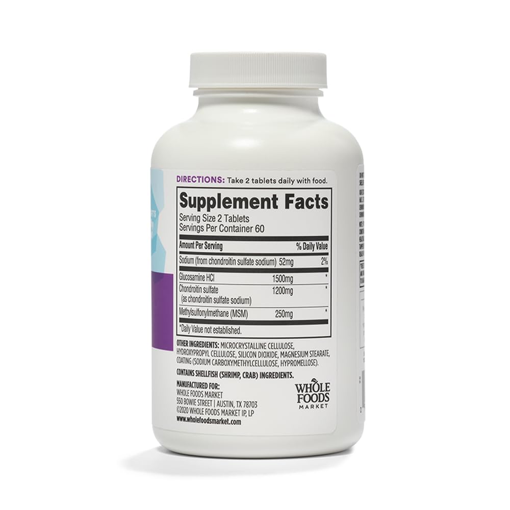 Glucosamine Chondroitin and MSM 120 Tablets M939074
