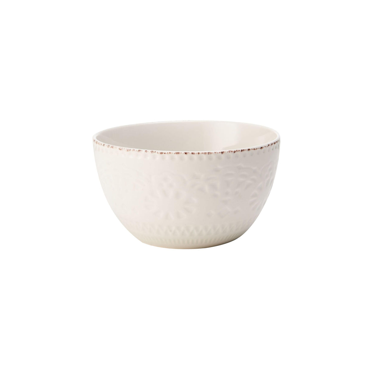 Cream 16-Piece Stoneware Dinnerware Set W728