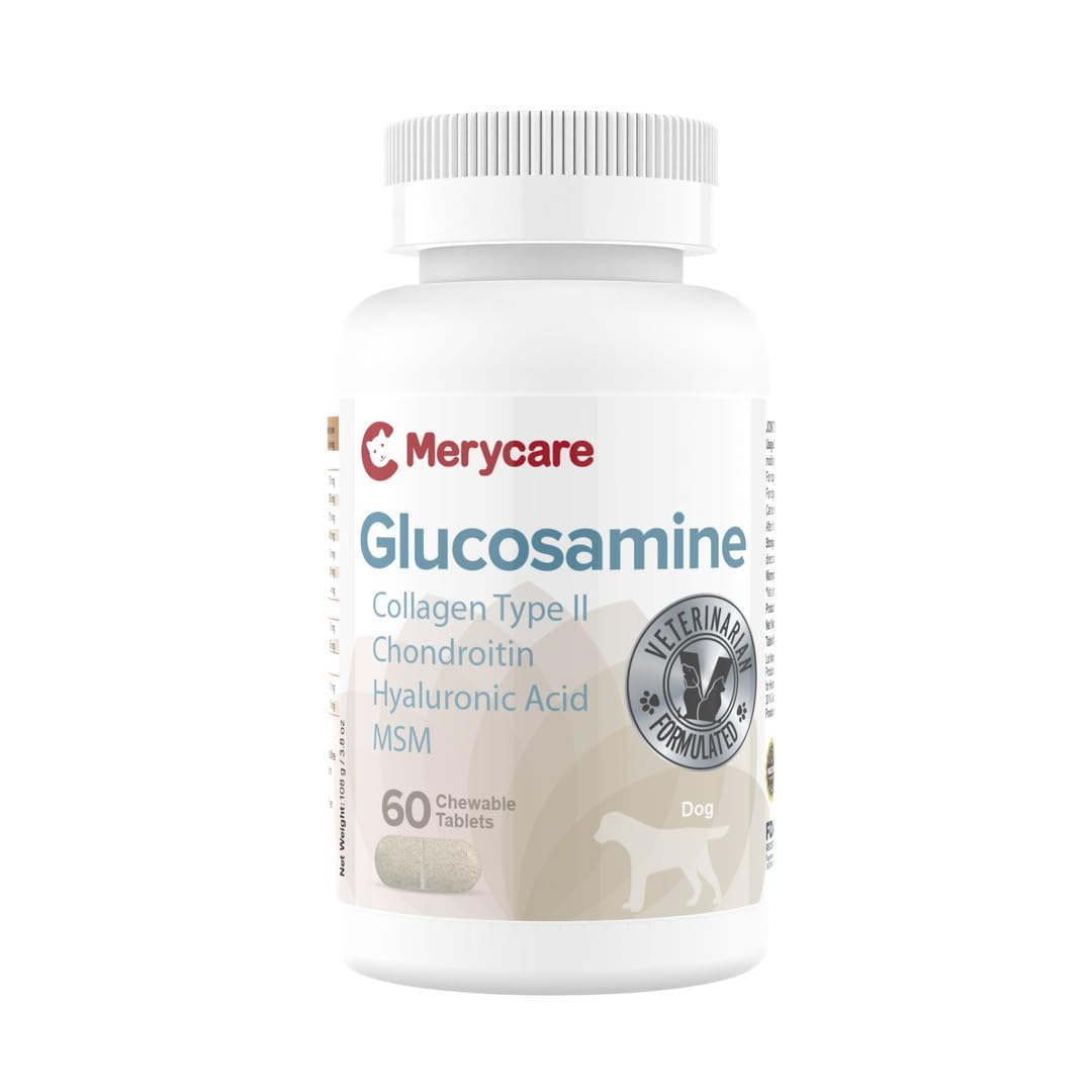 Chewable Glucosamine Tablets with Collagen Chondroitin MSM 60 Count K1179