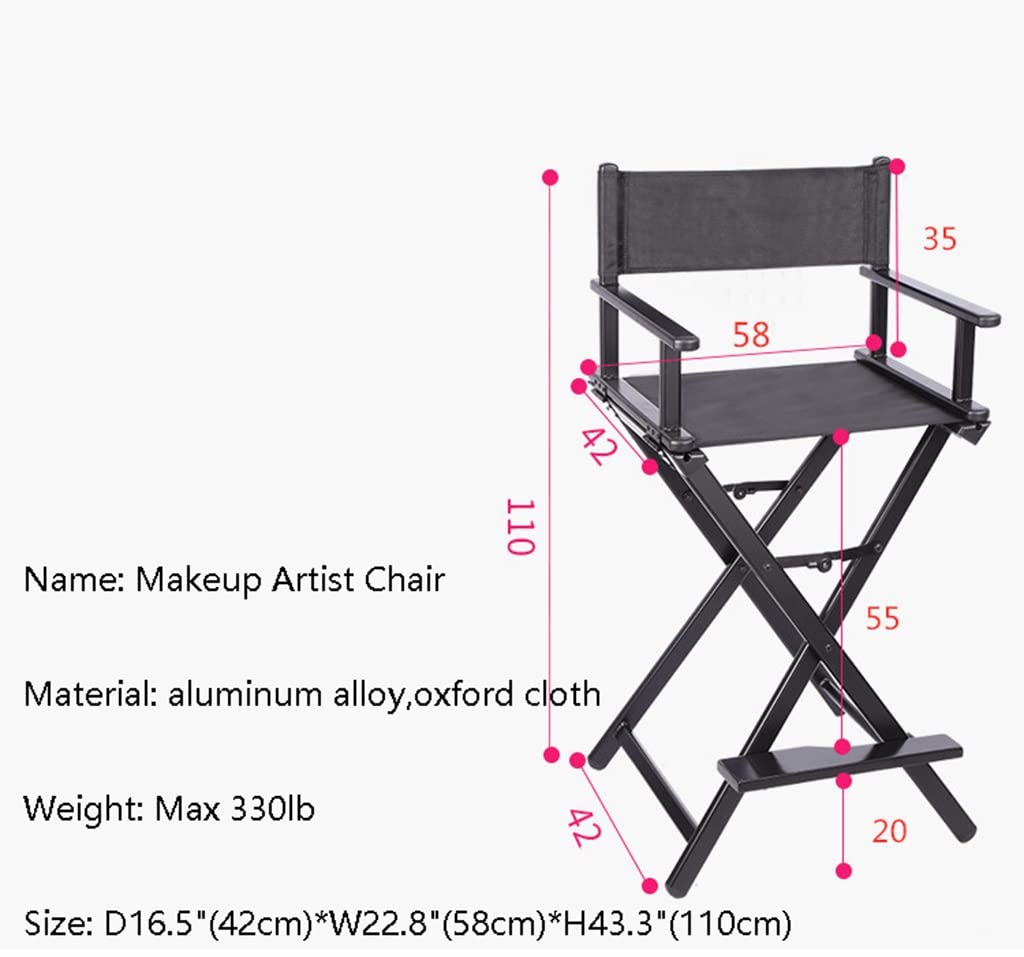 Portable Aluminum Folding Director's Chair N651