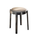 Round Stackable Stainless Steel Imitation Leather Stools H691594