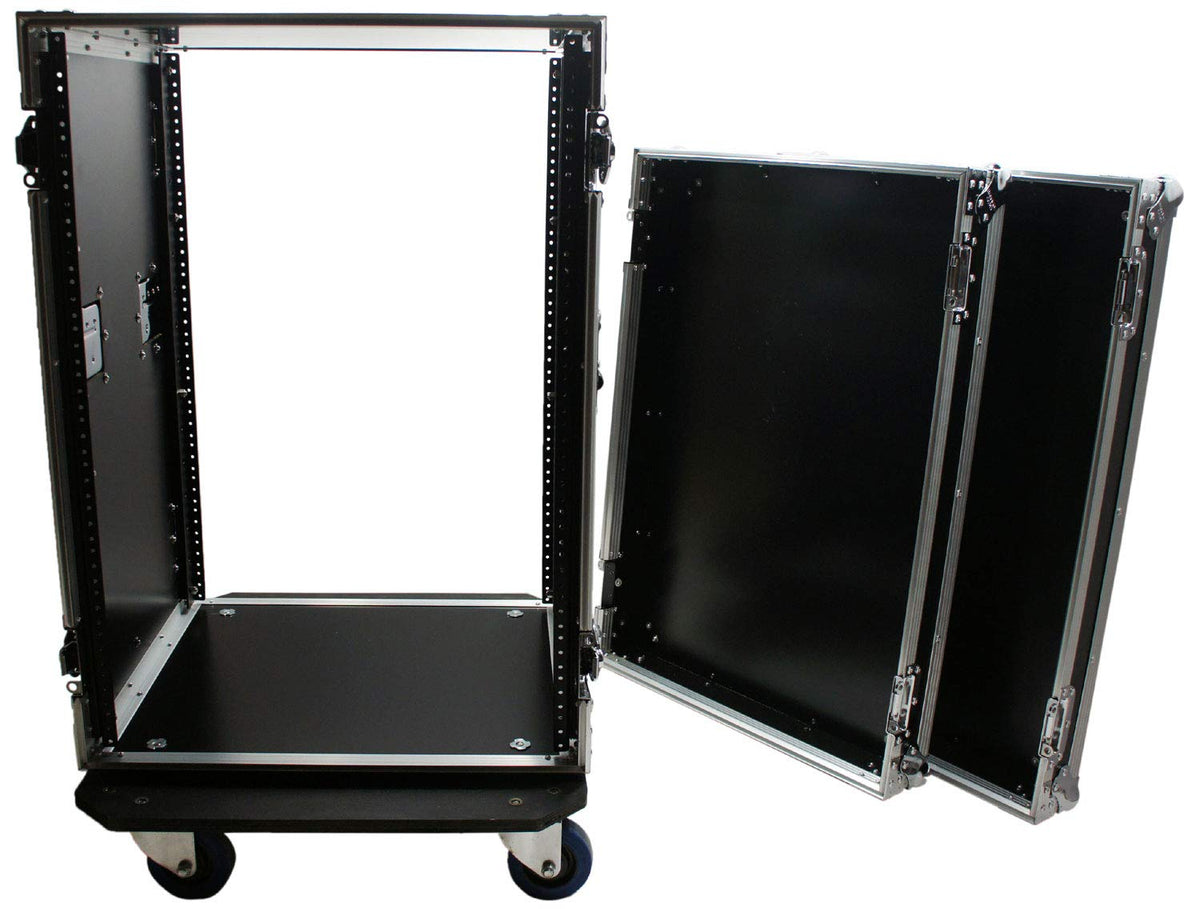 16U Amp Rack Case with Wheels Z795622