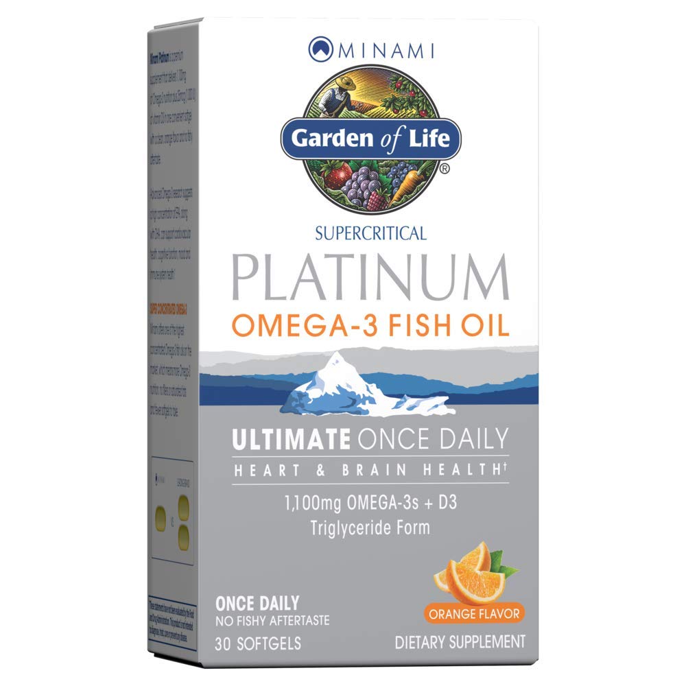 Orange 30 Softgels Omega 3 Fish Oil Supplement B5128