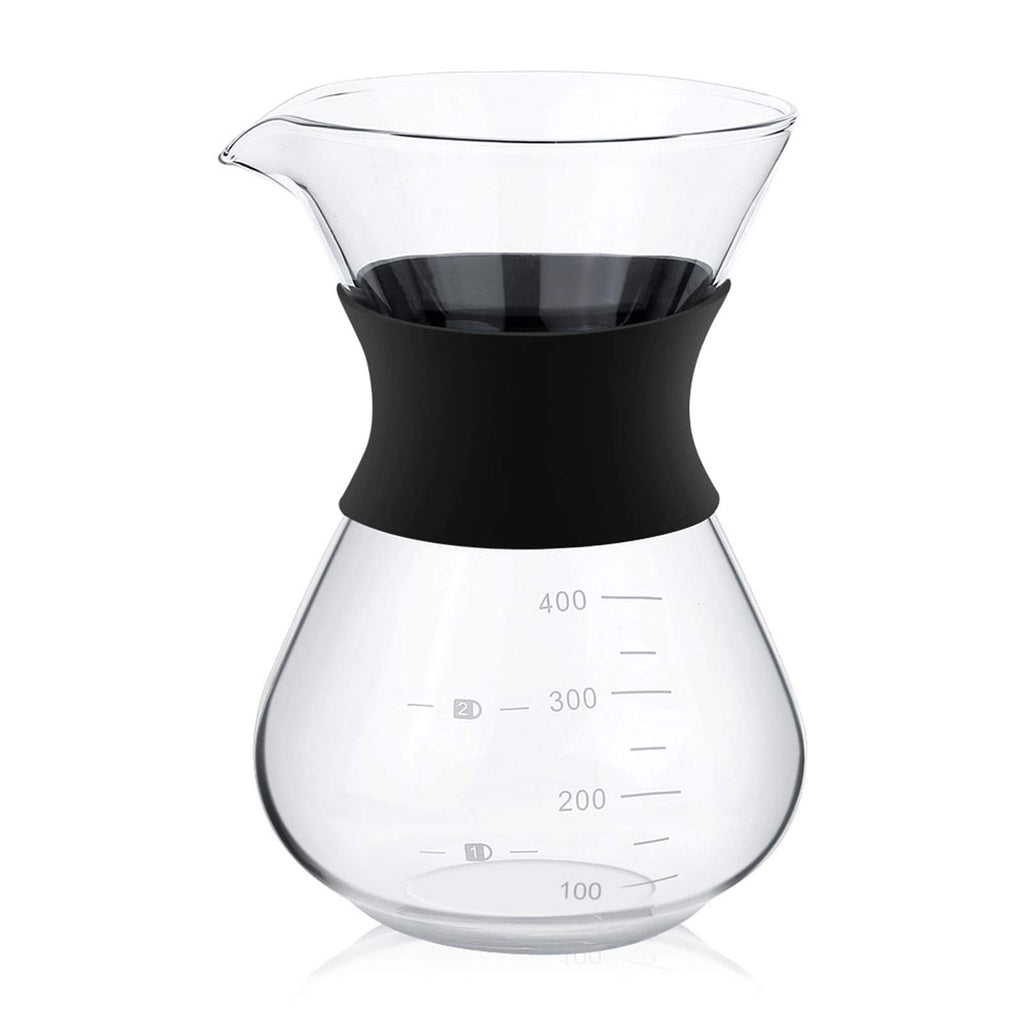 Pour Over Coffee Maker, Paperless Glass Dripper 400ML F92846