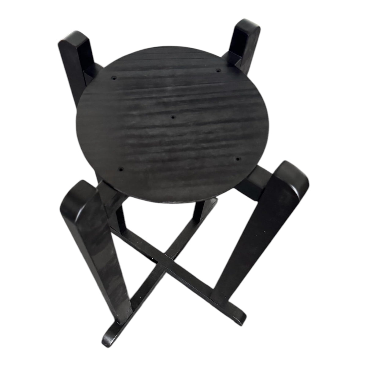 27" Black Wood Floor Stand for Water Dispenser L593