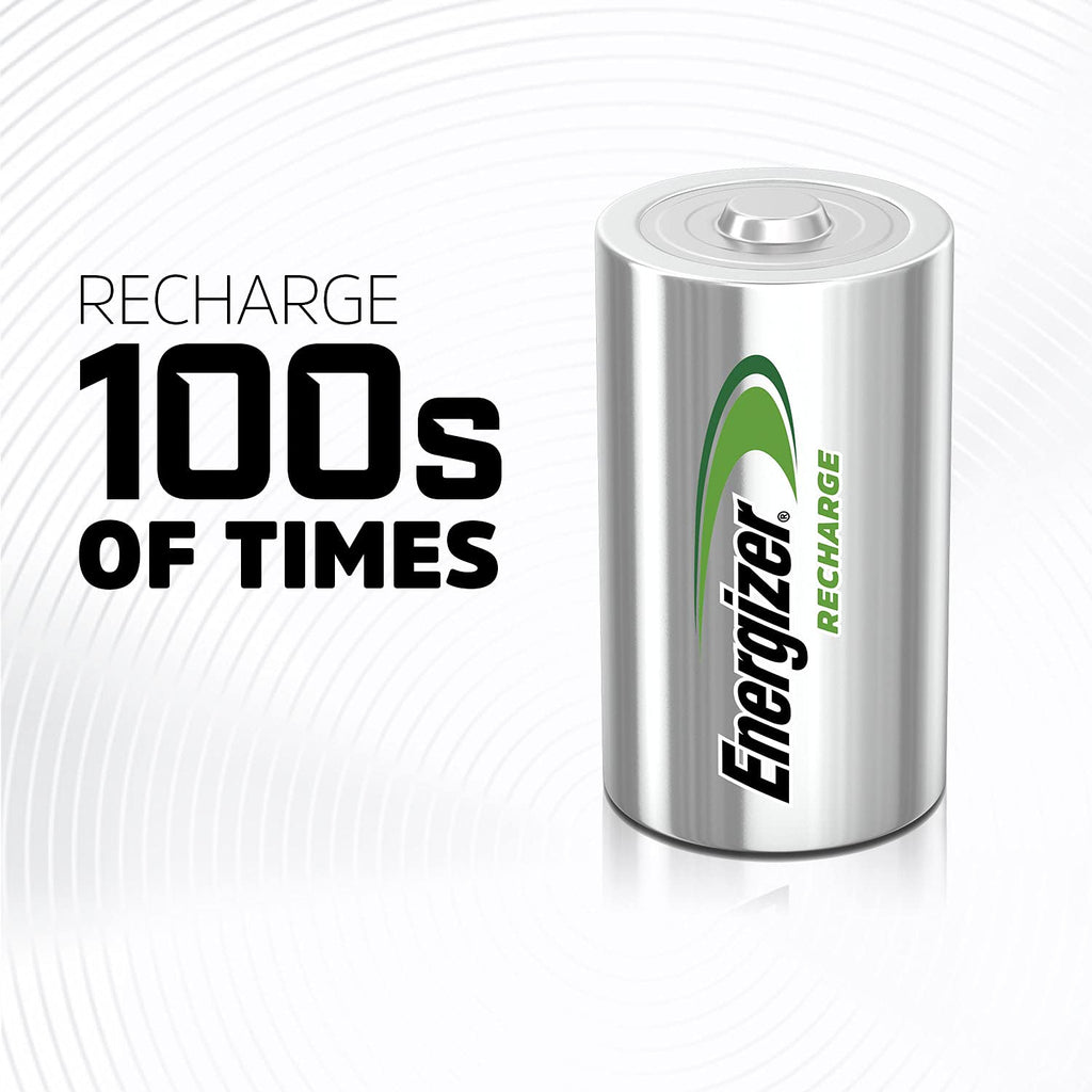 Rechargeable D Batteries 2 Pack B17283