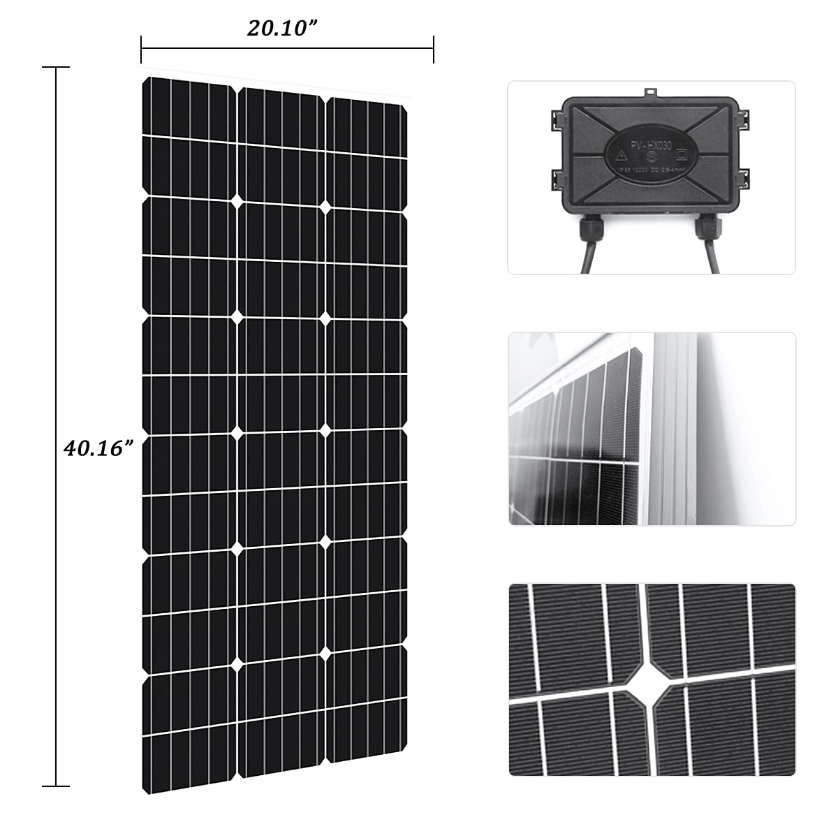 300W Wind Turbine and Solar Panel Kit with Charge Controller S492526