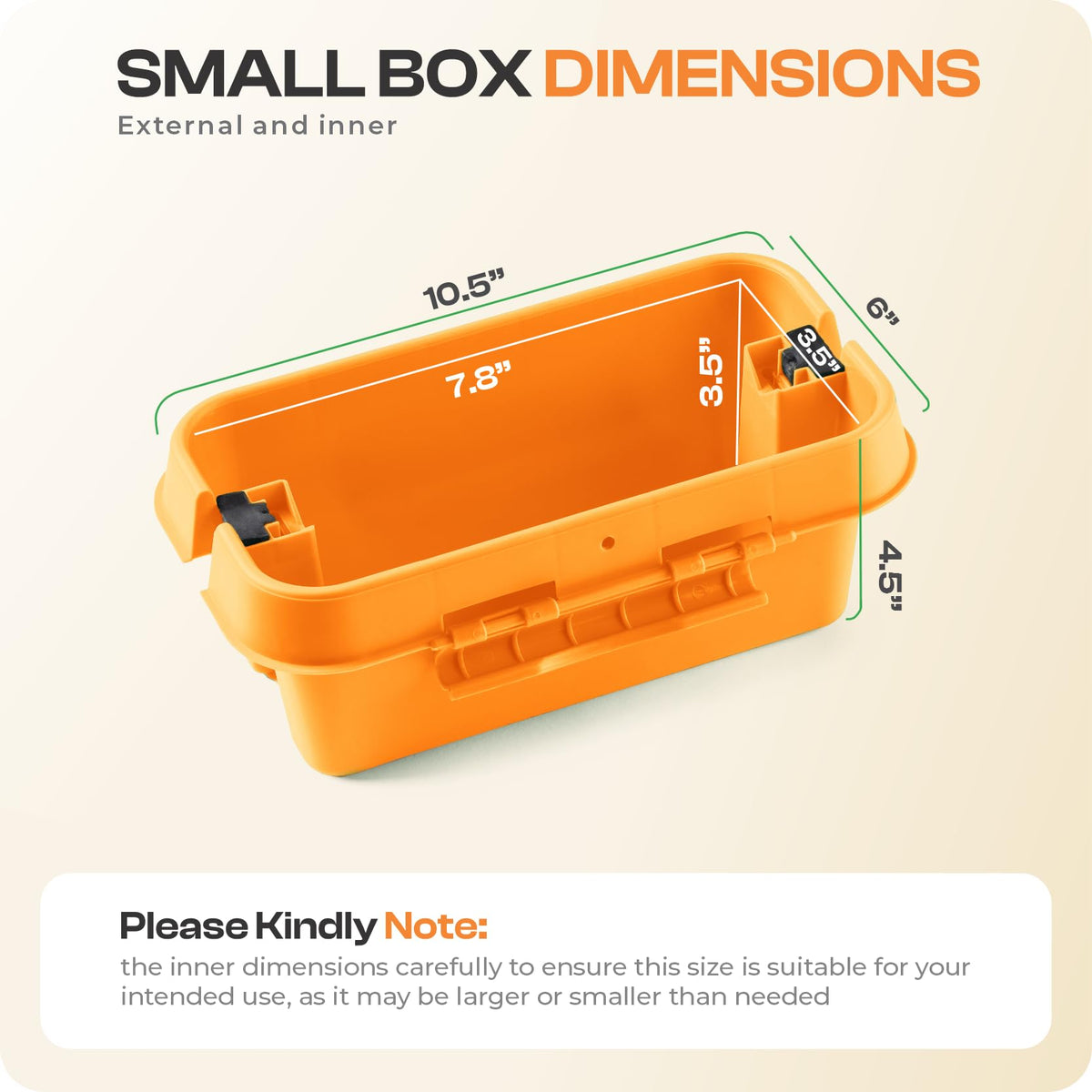 Weatherproof Connection Box Small Orange Y689570