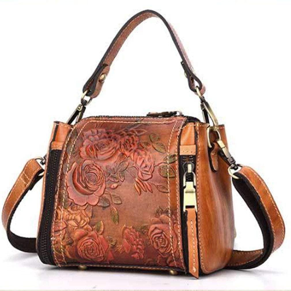 Small Leather Shoulder Bag Crossbody Pack A7559