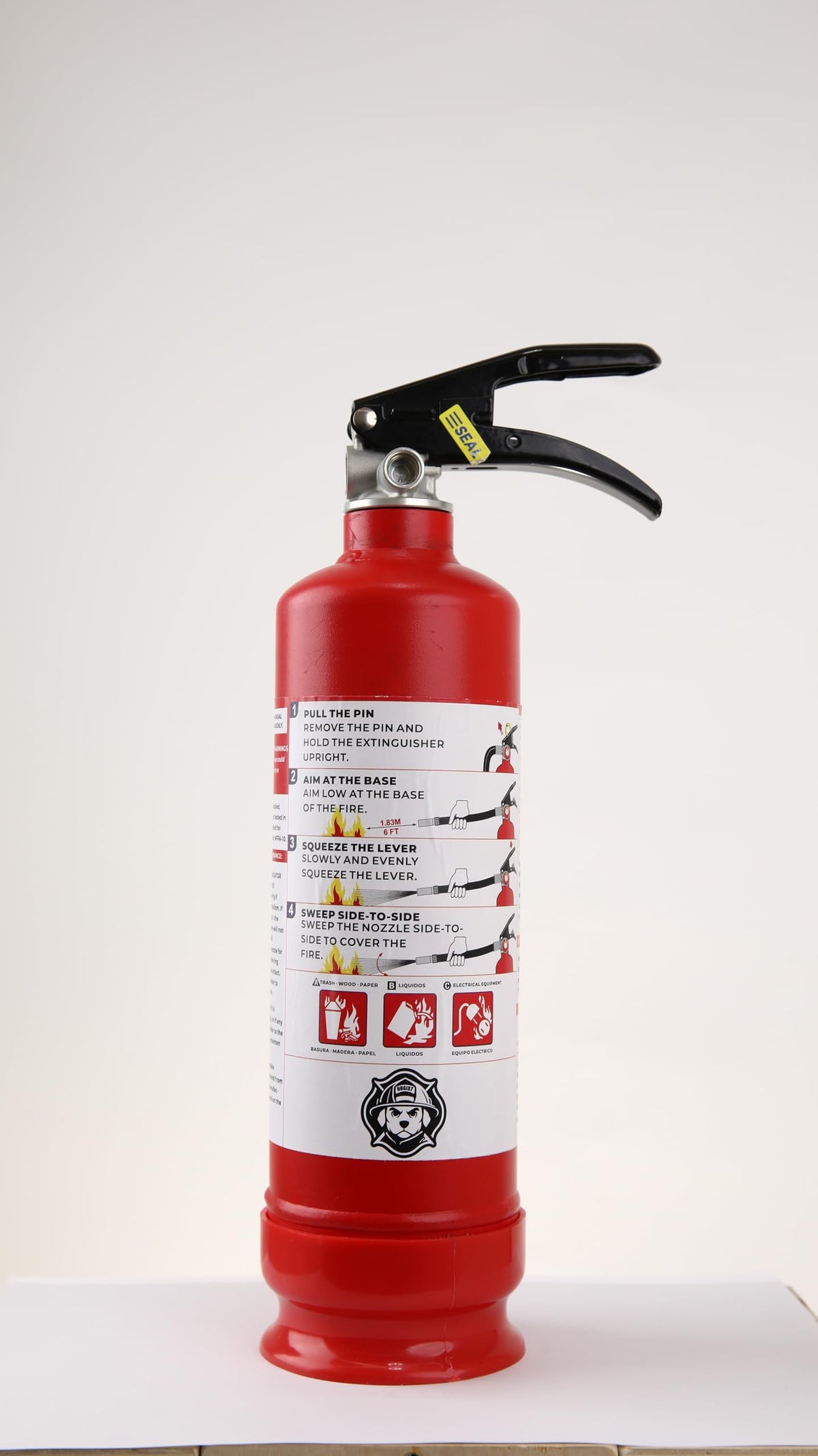 2 Pack 2.5 lb ABC Dry Powder Fire Extinguisher with Mini Extinguisher B61312