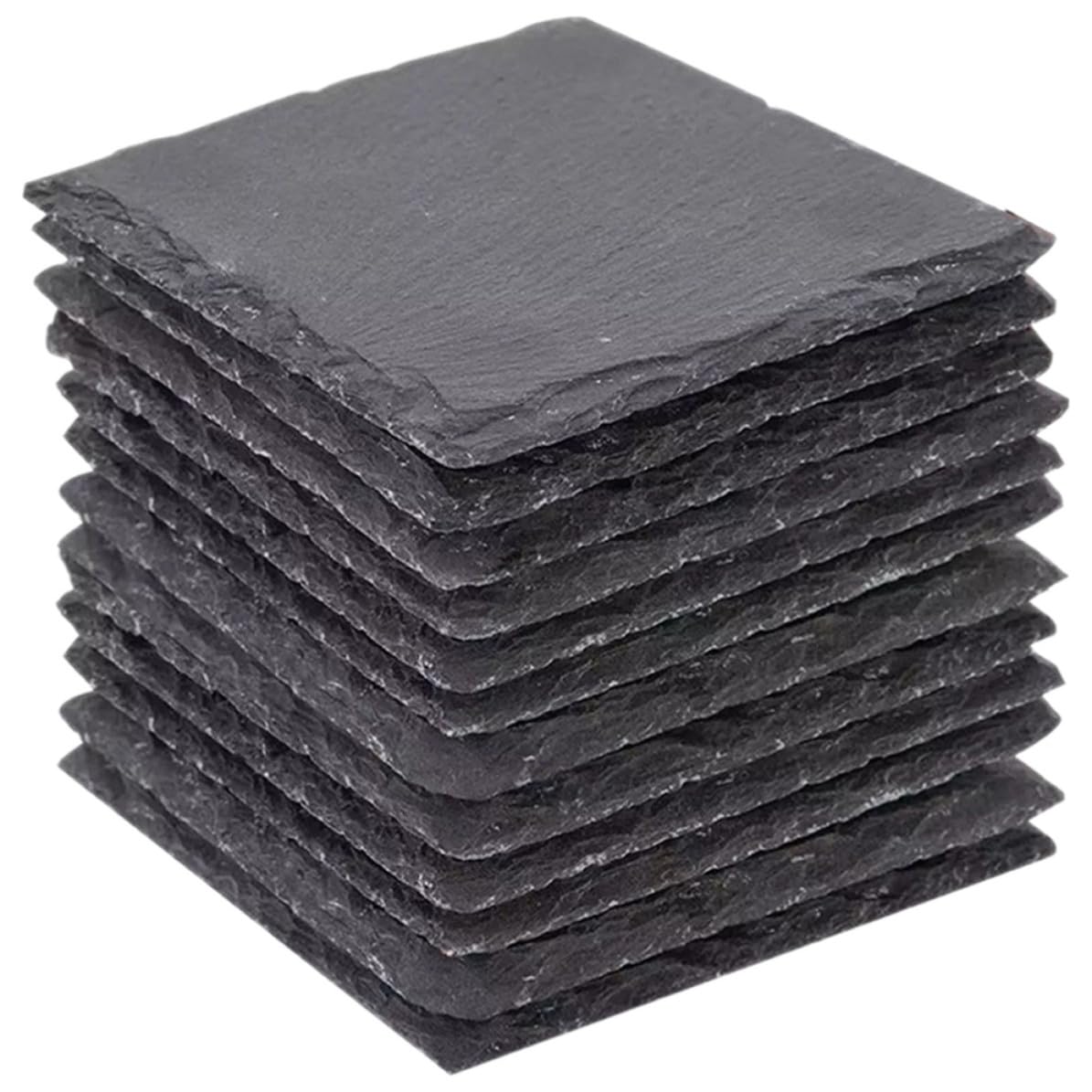 12pcs Natural Stone Table Coasters W292