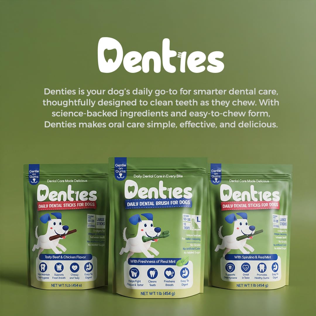 Dental Chews for Dogs 16oz 10 Count P113
