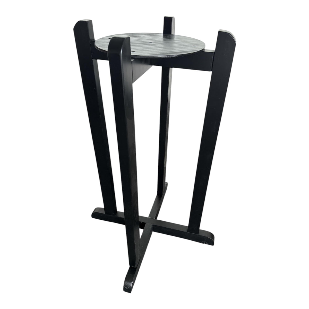 27" Black Wood Floor Stand for Water Dispenser L593