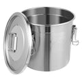 5.5Gal 304 Stainless Steel Airtight Canister Y603604