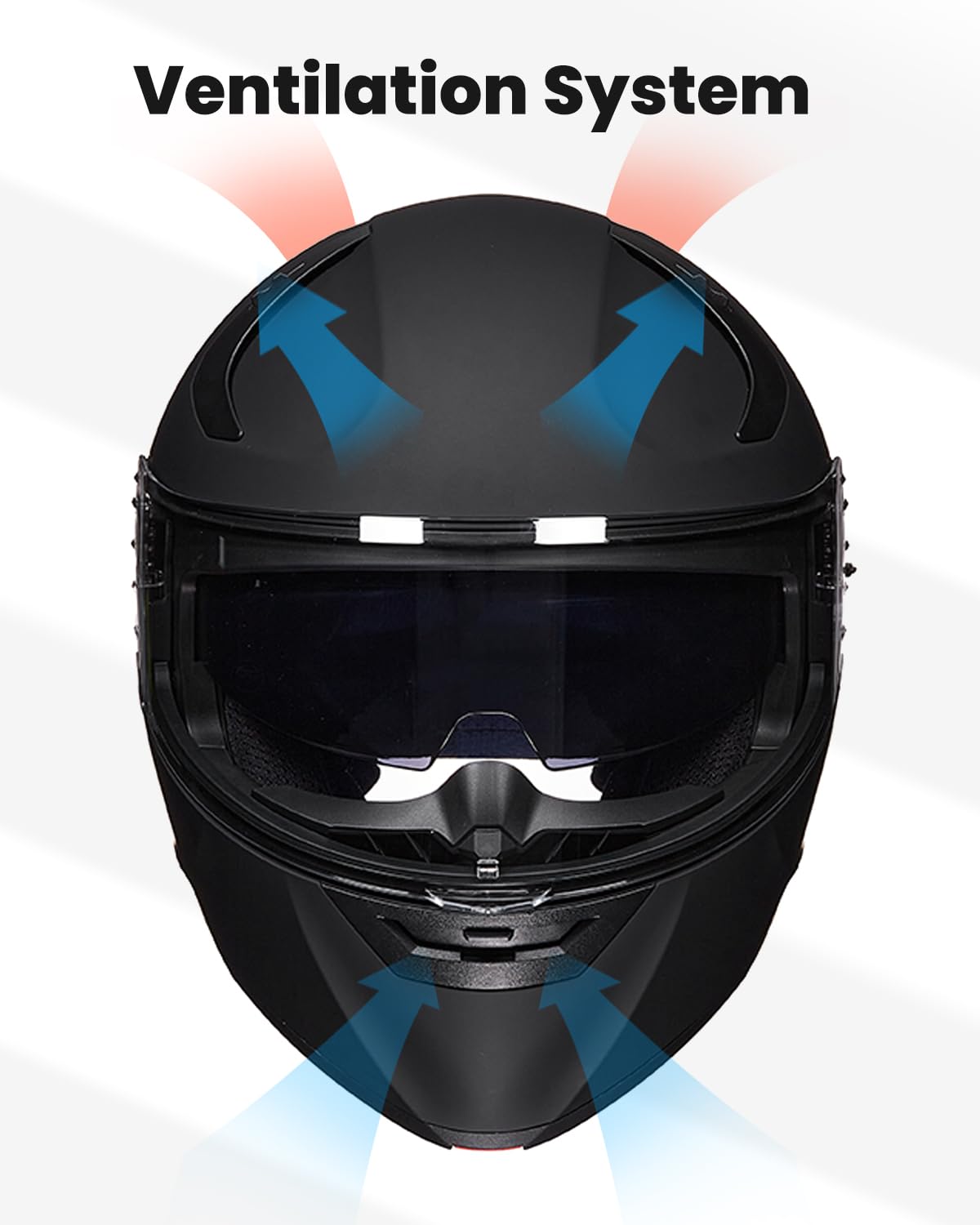 Modular Full Face Motorcycle Helmet T765392