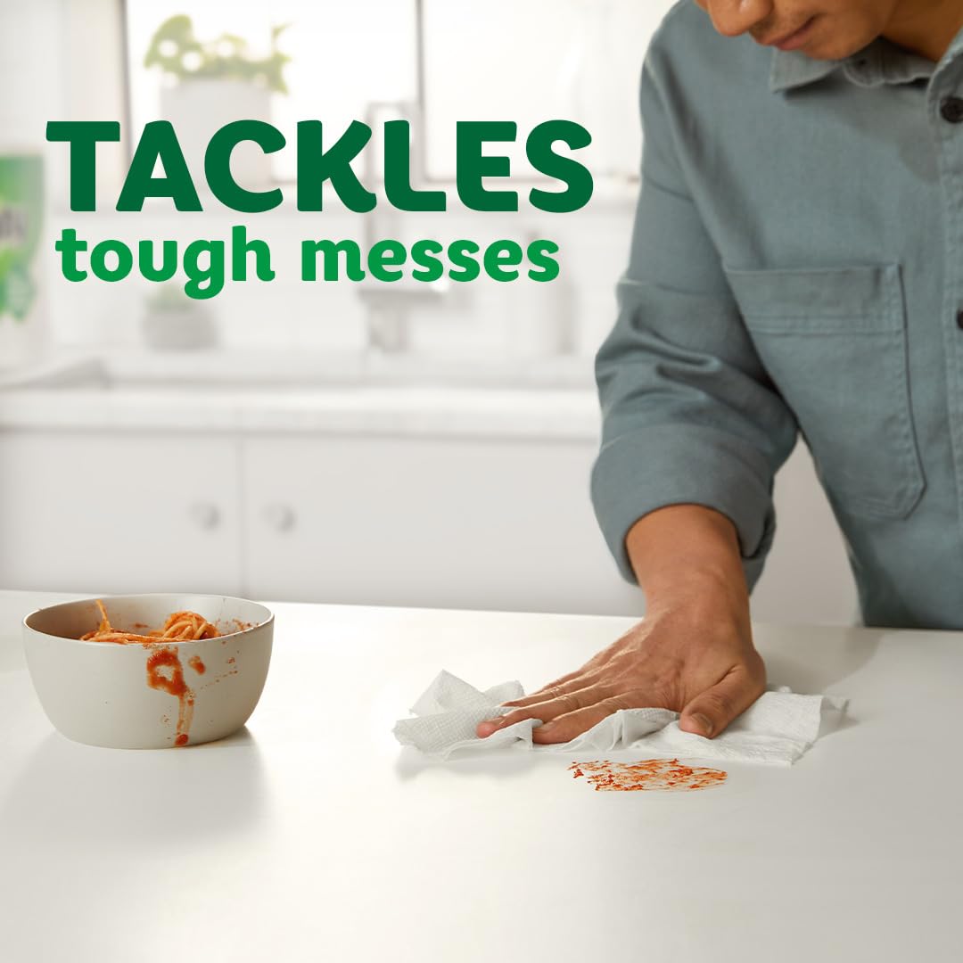 White Paper Towels, 6 Triple Rolls A6802