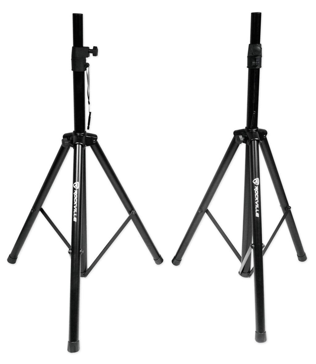 15" 2000W Powered DJ PA Speaker Pair with Stands L8020