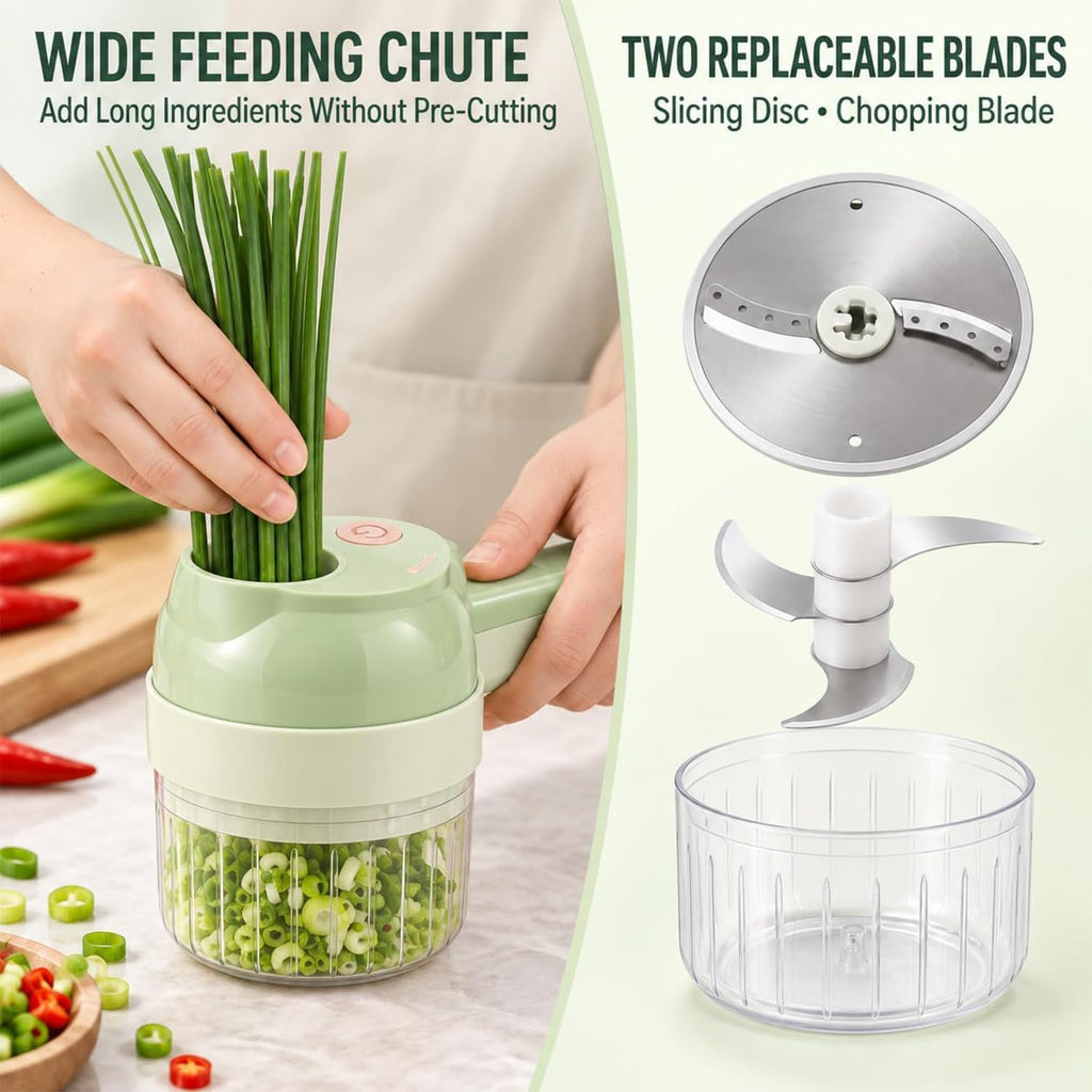 5-in-1 Wireless Electric Vegetable Chopper W859