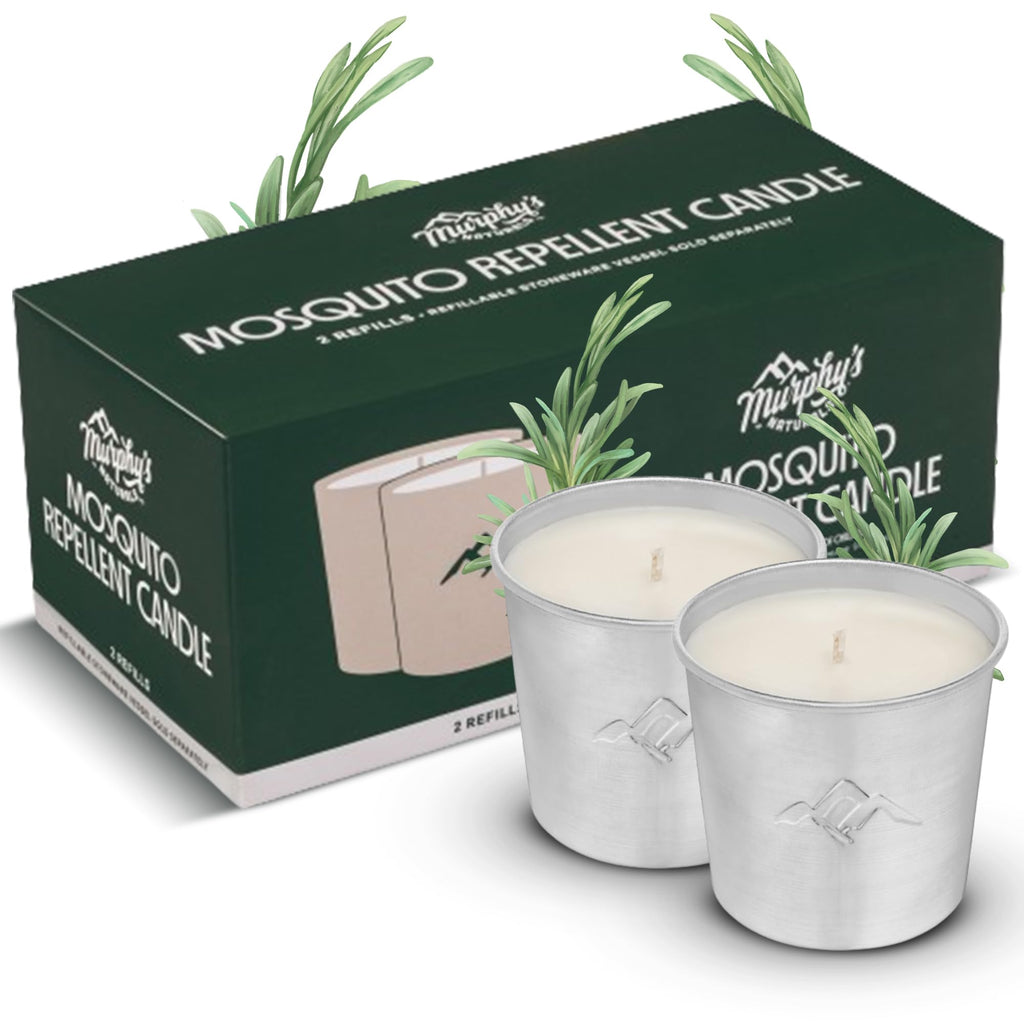 Mosquito Repellent Candle Refills 9 oz Pack of 2 O928933