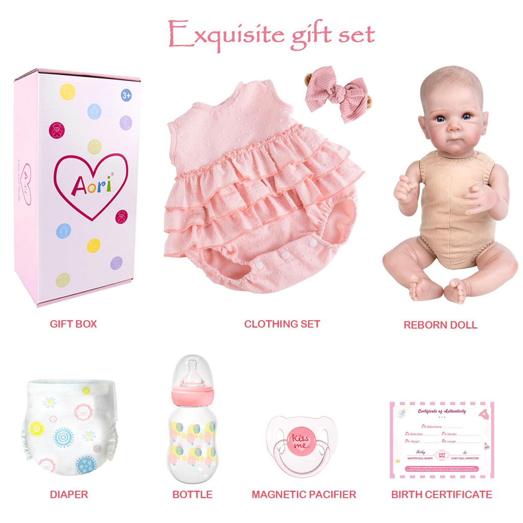 Reborn Baby Dolls with Poseable Limbs R73175