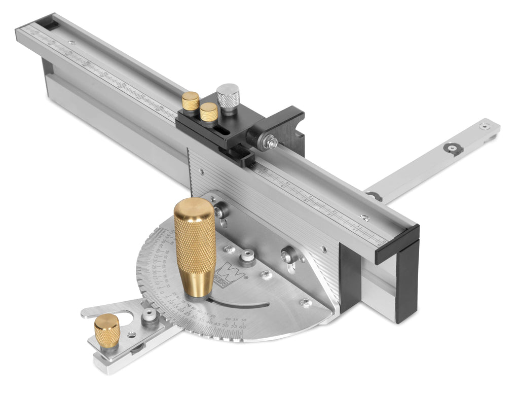 Steel and Brass Miter Gauge and Fence System V640