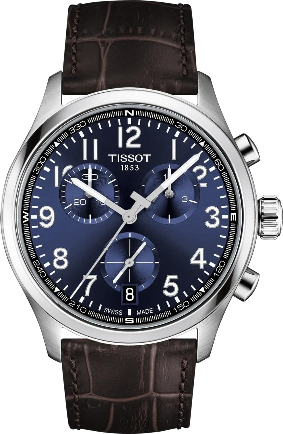 Blue Dial 42mm Chronograph Men's Watch V505