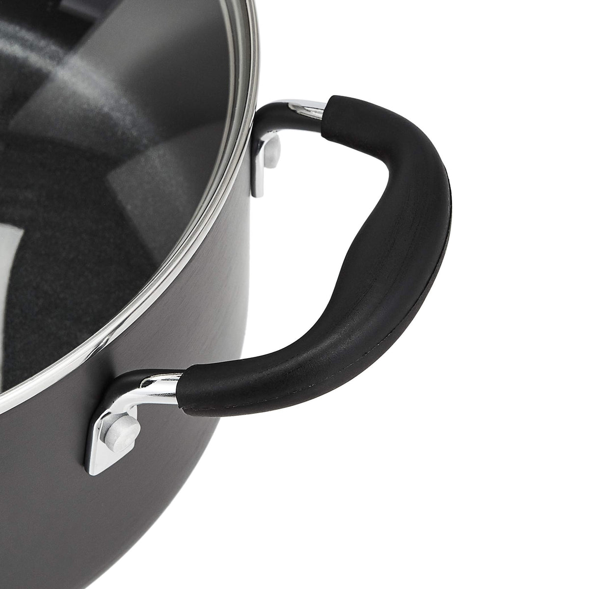 Non-Stick Hard Anodized Aluminum Cookware Set, 12-Piece D821031