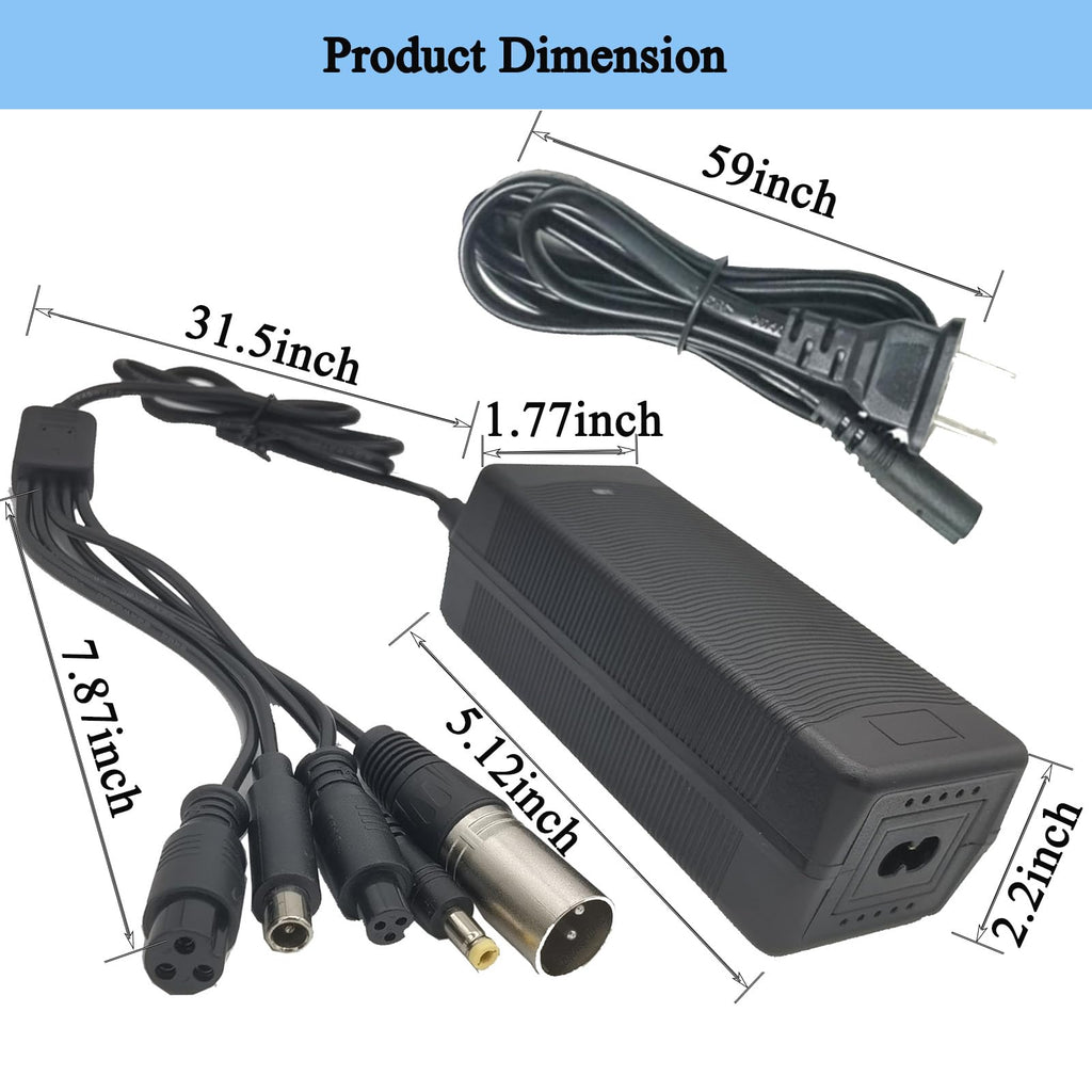 48V 2A Electric Bike Charger P140