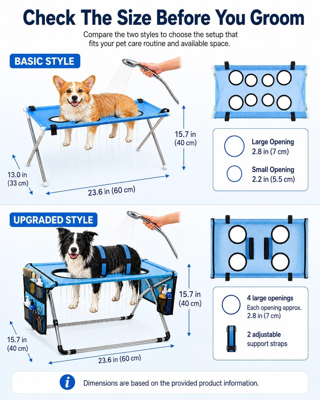 Dog Grooming Hammock Stand P8896