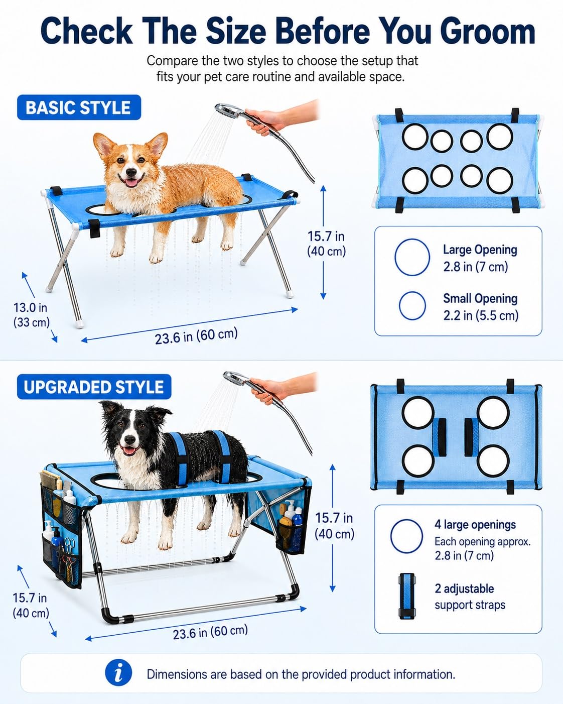 Dog Grooming Hammock Stand P8896