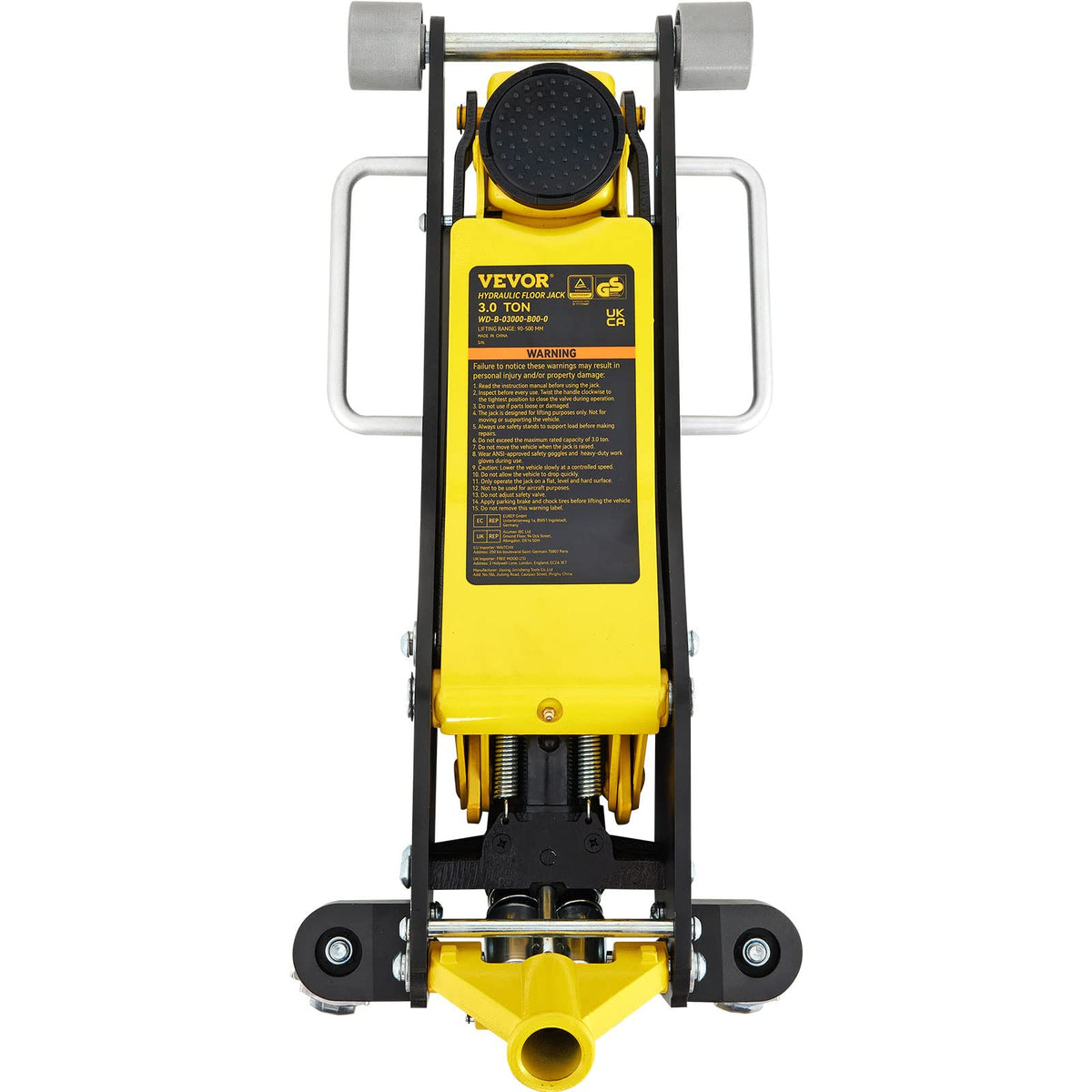 3 Ton Low Profile Aluminum Steel Floor Jack N728