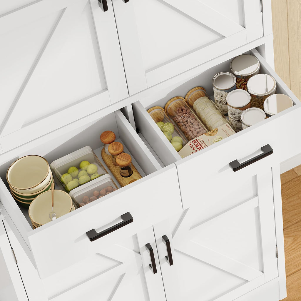 Pantry Cabinet with Barn Doors F976644