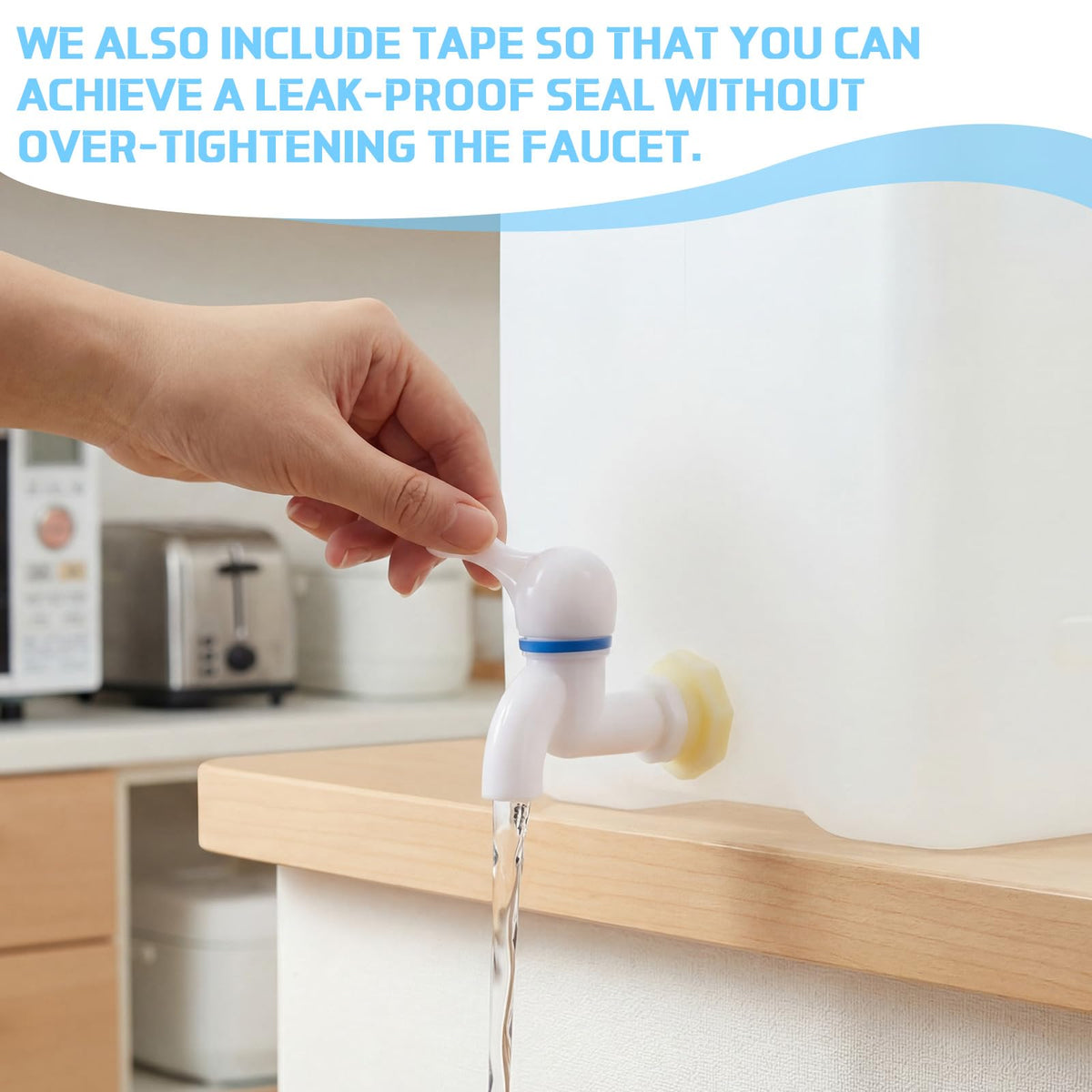 5.3 Gallon Plastic Water Dispenser with Spigot W9280