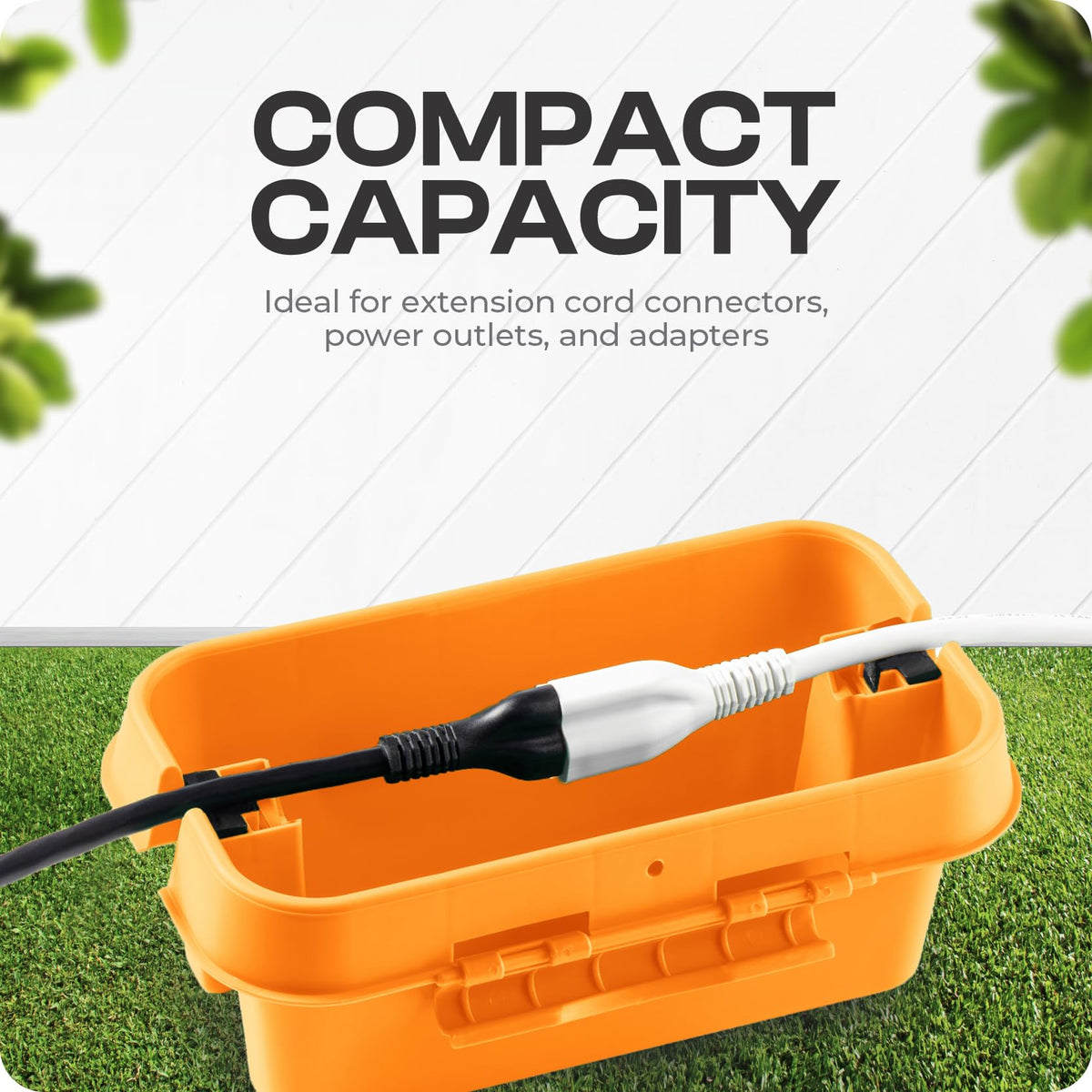 Weatherproof Connection Box Small Orange Y689570