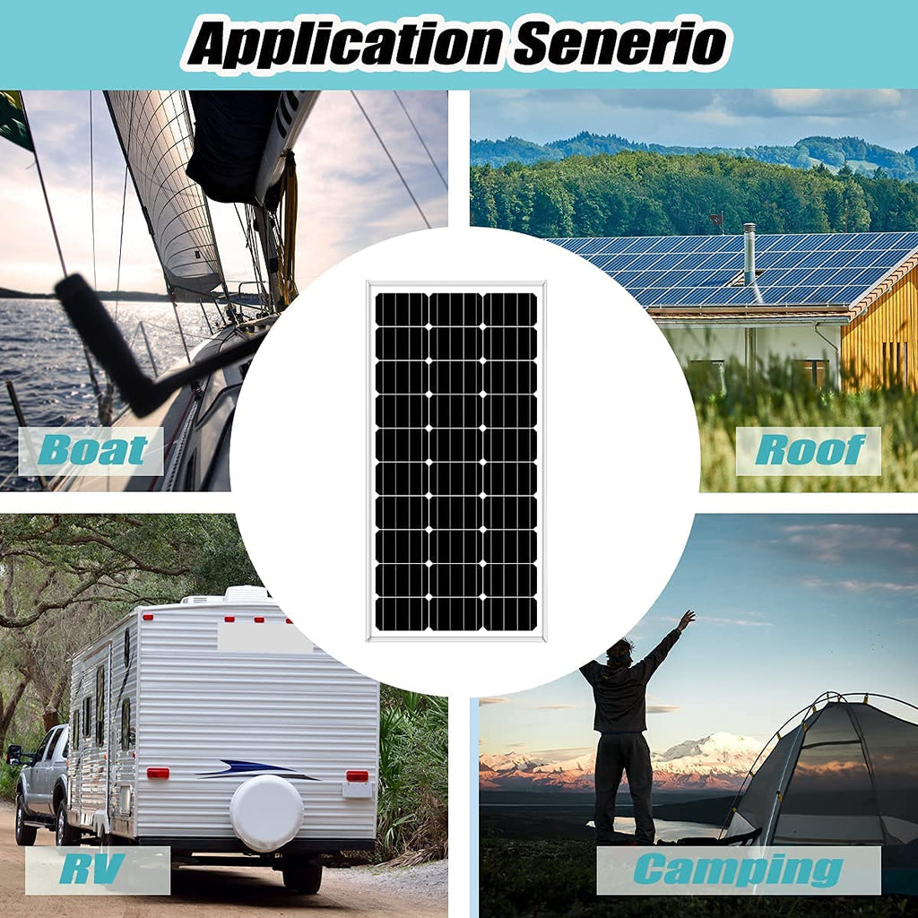 300W Wind Turbine and Solar Panel Kit with Charge Controller S492526
