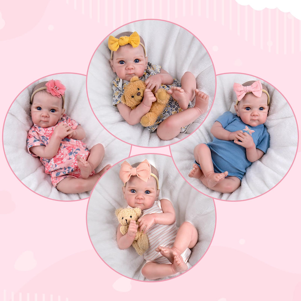 Reborn Baby Dolls with Poseable Limbs R73175