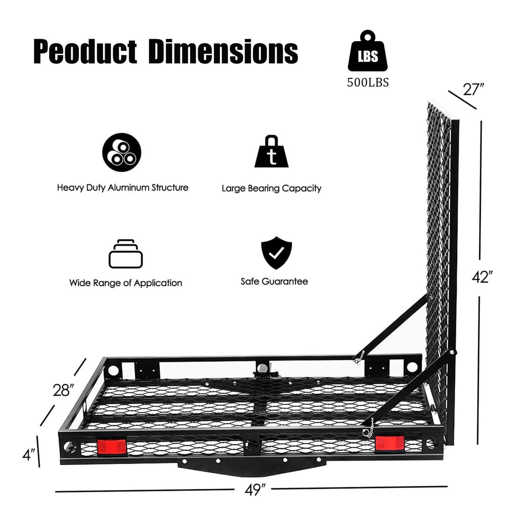 Hitch Cargo Carrier with Ramp X26479