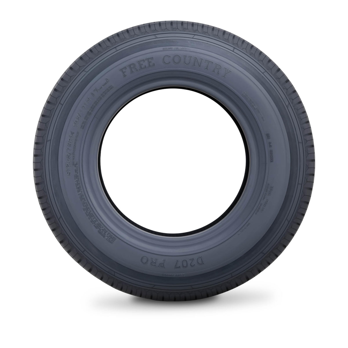 2 Premium Trailer Tires ST205/75R14 8PR LR D Y6087