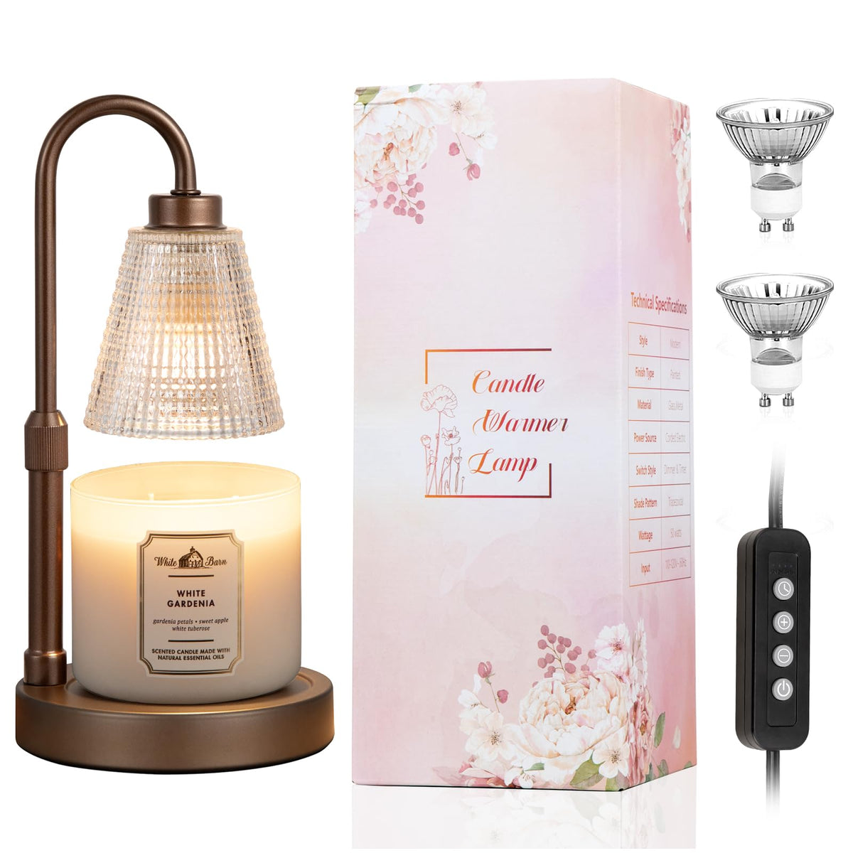 Candle Warmer Lamp with Timer M917