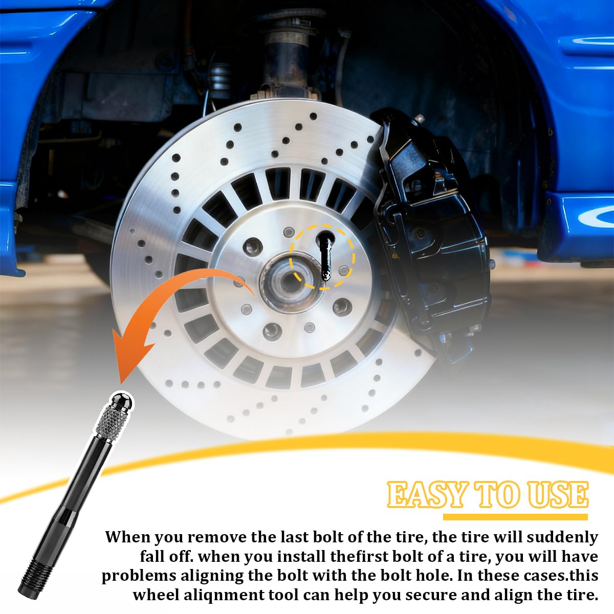 M14×1.25 Stainless Steel Wheel Alignment Pin P324