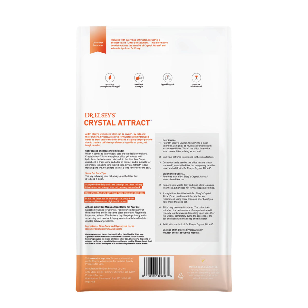 Silica Cat Litter 8lbs B13213