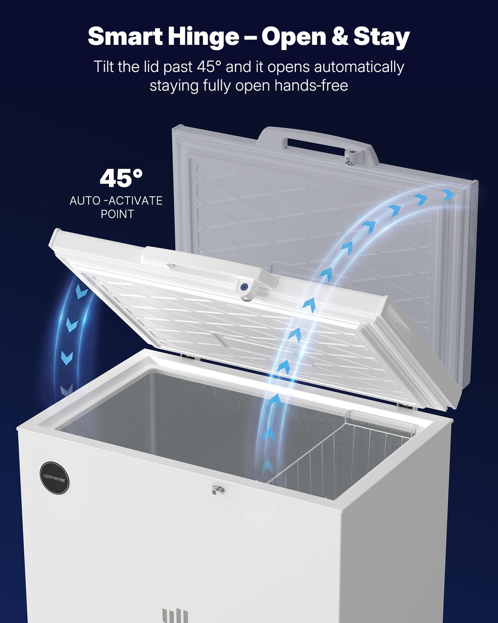 7.0 Cu.Ft Silky White Chest Freezer N478587