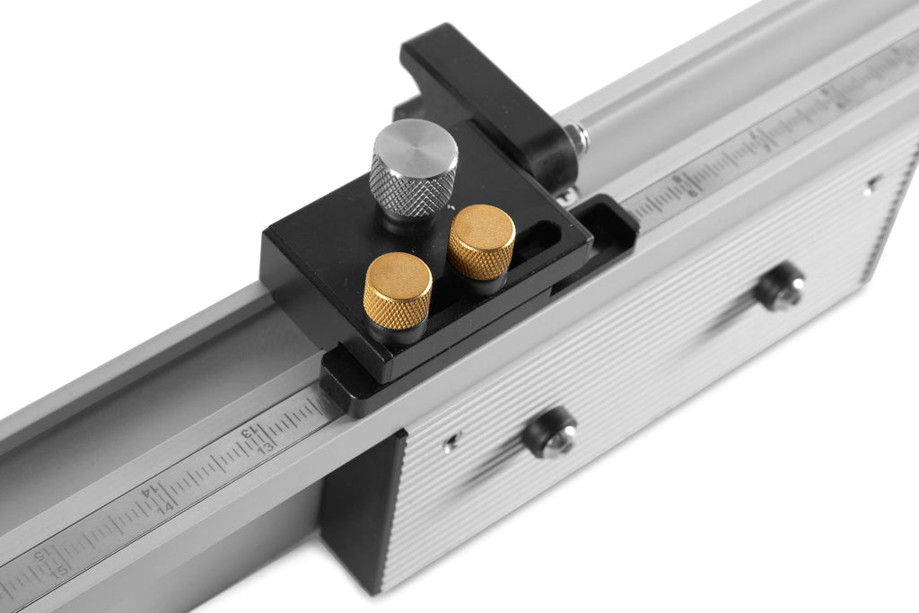Steel and Brass Miter Gauge and Fence System V640