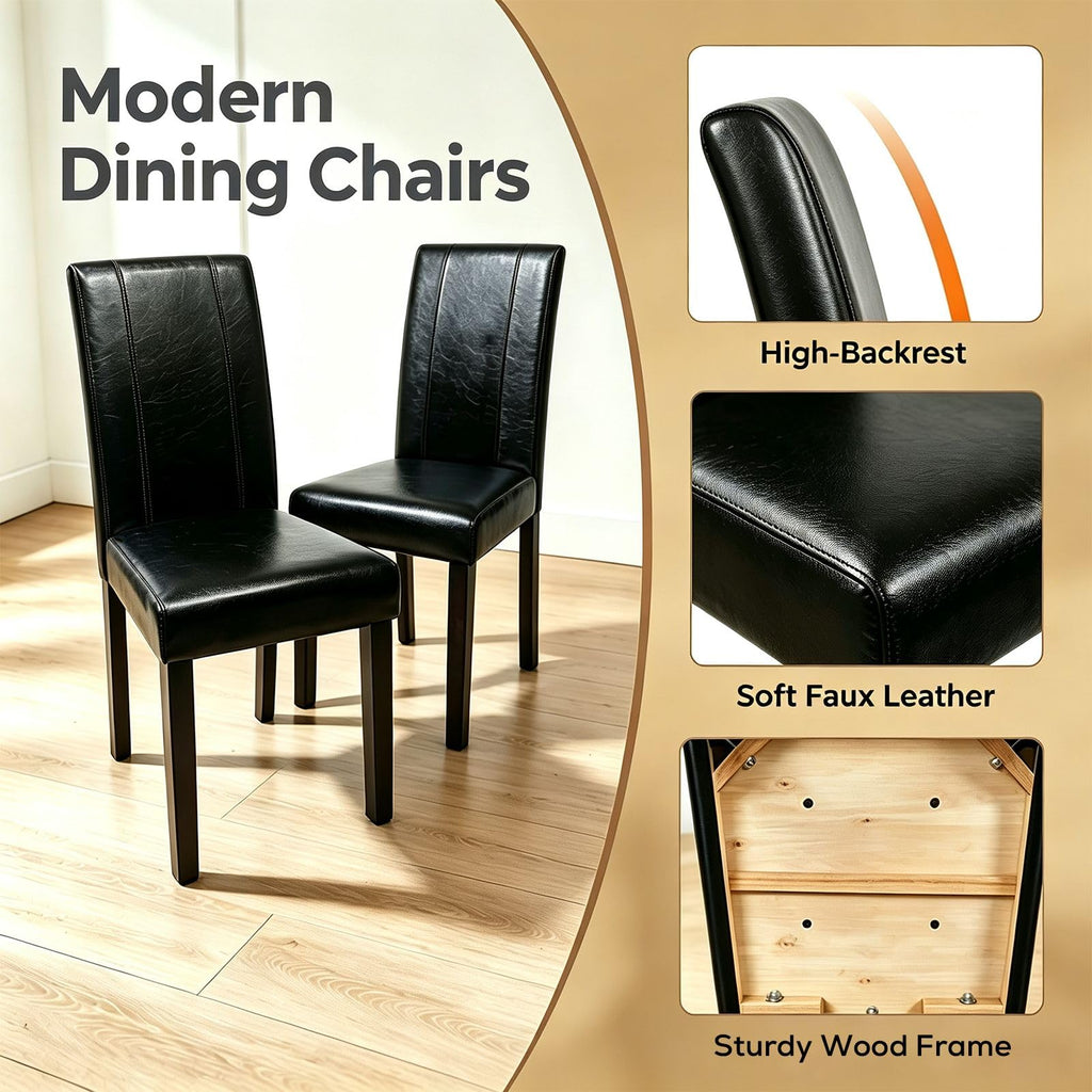 Upholstered Dining Chairs Set of 6 C104658