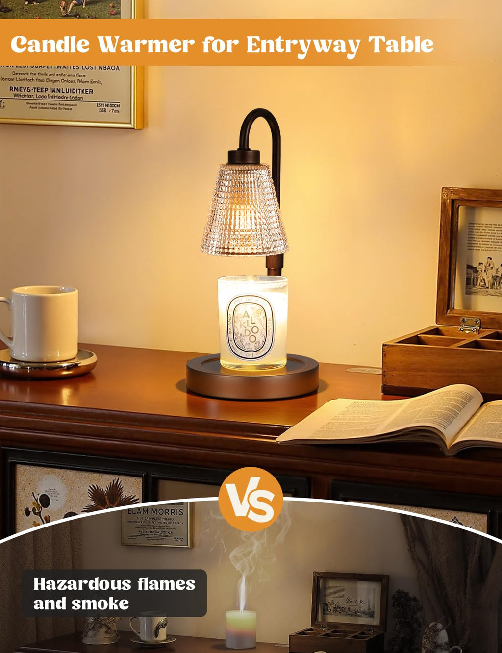 Candle Warmer Lamp with Timer M917