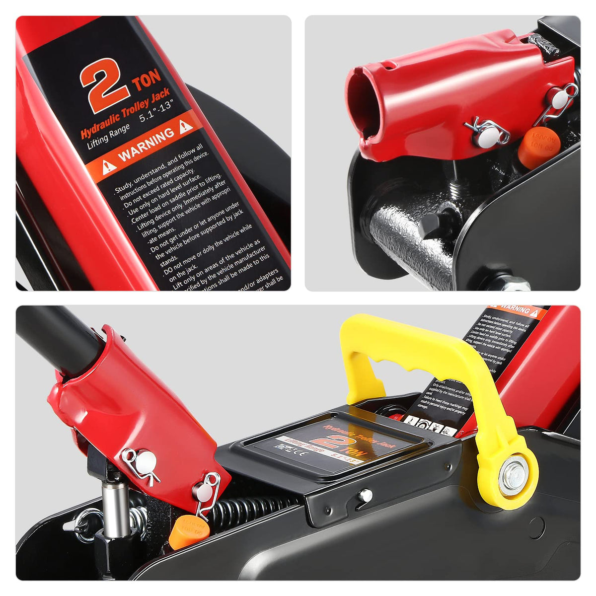 2 Ton Low Profile Hydraulic Floor Jack F391112